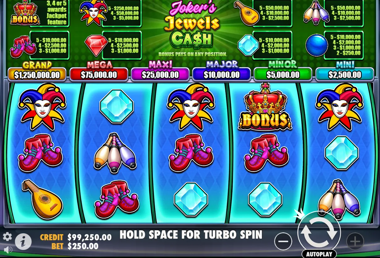 Jokers Cash Slot