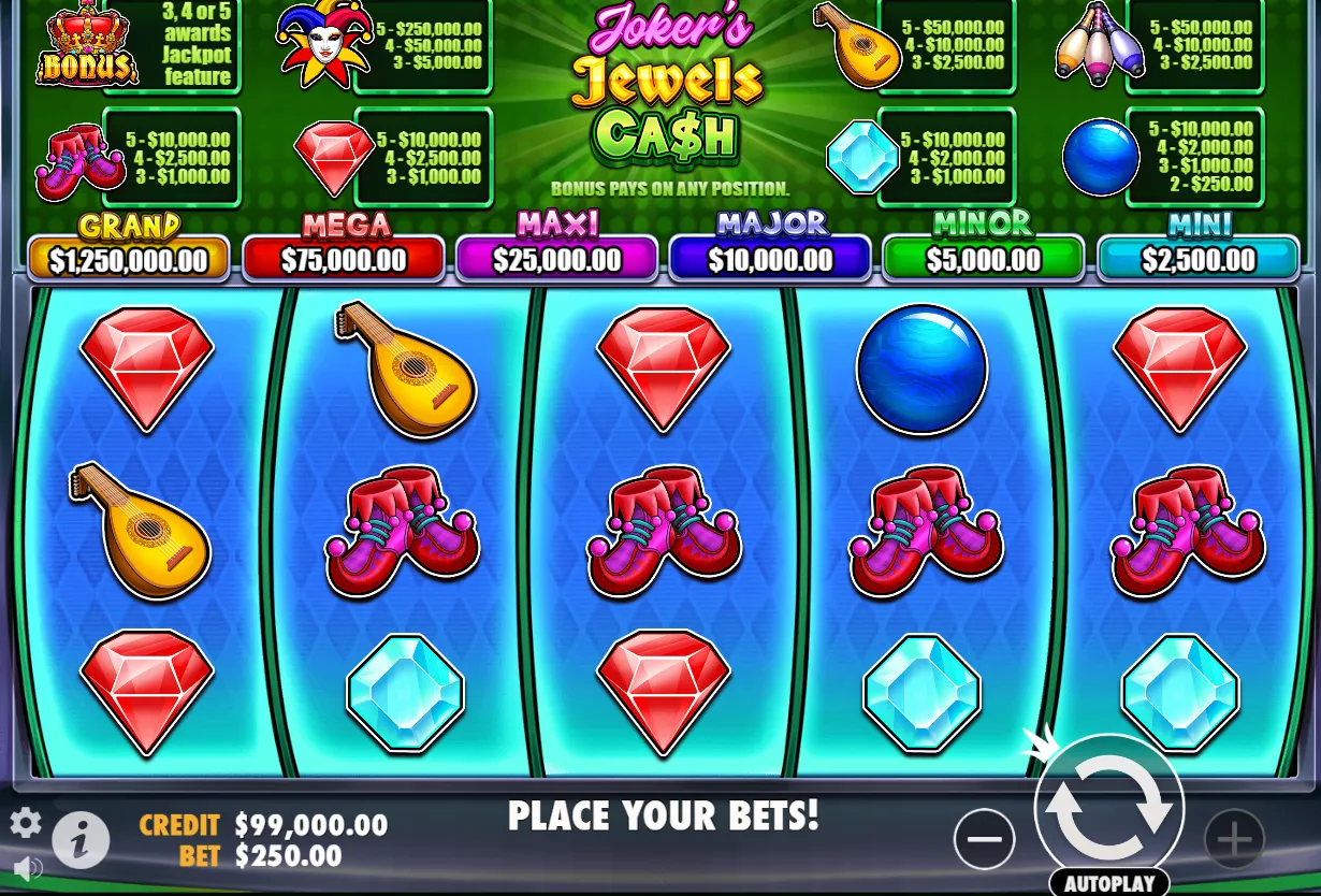 Jokers Cash demo